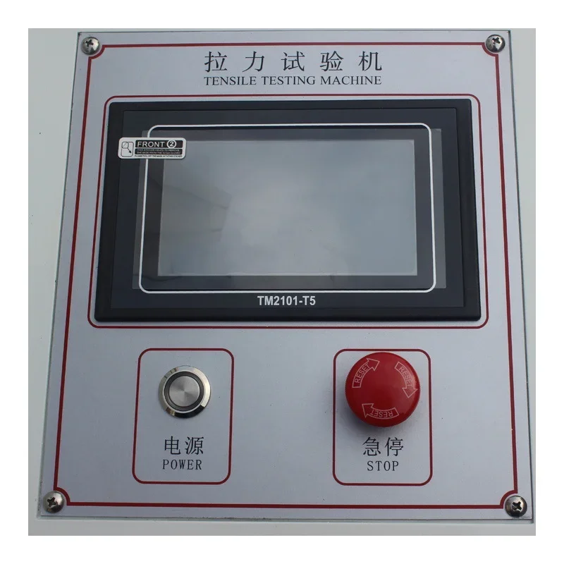 

Electronic tensile testing machine for plastic and metal textiles