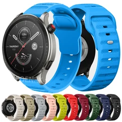 For Amazfit GTR 4 3 Pro 2e 2 New Watchband Soft Silicone Bracelet For Huami Amazfit GTS 4 2 Mini band Bip U 3 Pro Wrist Strap