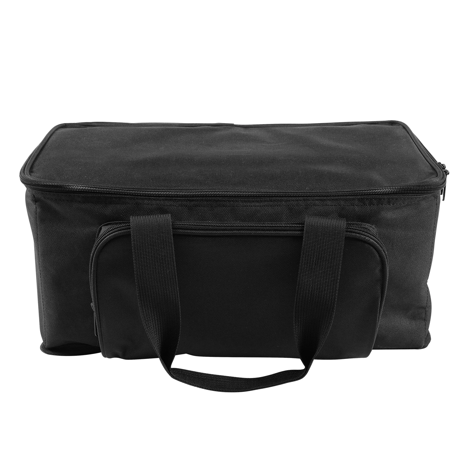 

Par Spotlight Bag Padded Storage Bag 600D waterproof PVC+210D lining For 40*20*23.5CM 4 Pcs Par Lights Bag With Partition Black