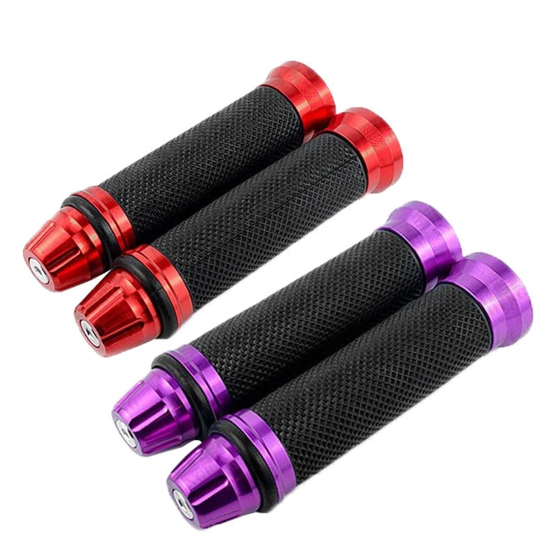 1 Pair Anti-Slip Motorcycle grips hand Handlebar Bar Grips Bicycle Rubber Mountain Cycle Handle Handlebar Bar Grips Motorcycles