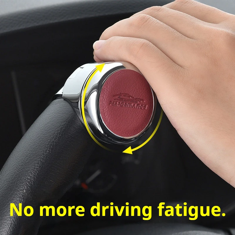 Turning Steering Wheel Booster Spinner Knob 360 Degree Rotation Metal Bearing Power Handle Ball Shaped