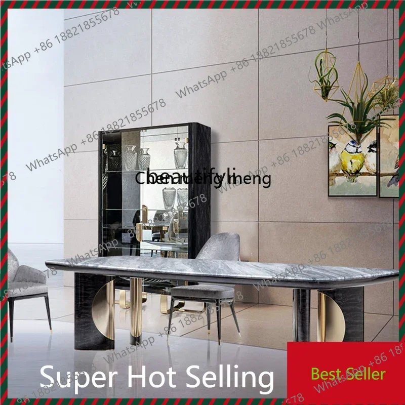 Light Luxury Glass Wine Cabinet Dining Room Wall Floor Wine Cabinet Stainless Steel Home Living Room Locker