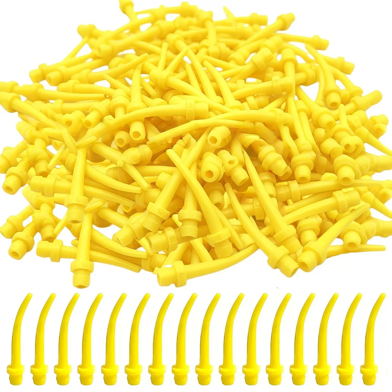 Dental Materials Impression Mixing Needle Intraoral Syringe Transparent Mixing Head Dentist-Specific Products