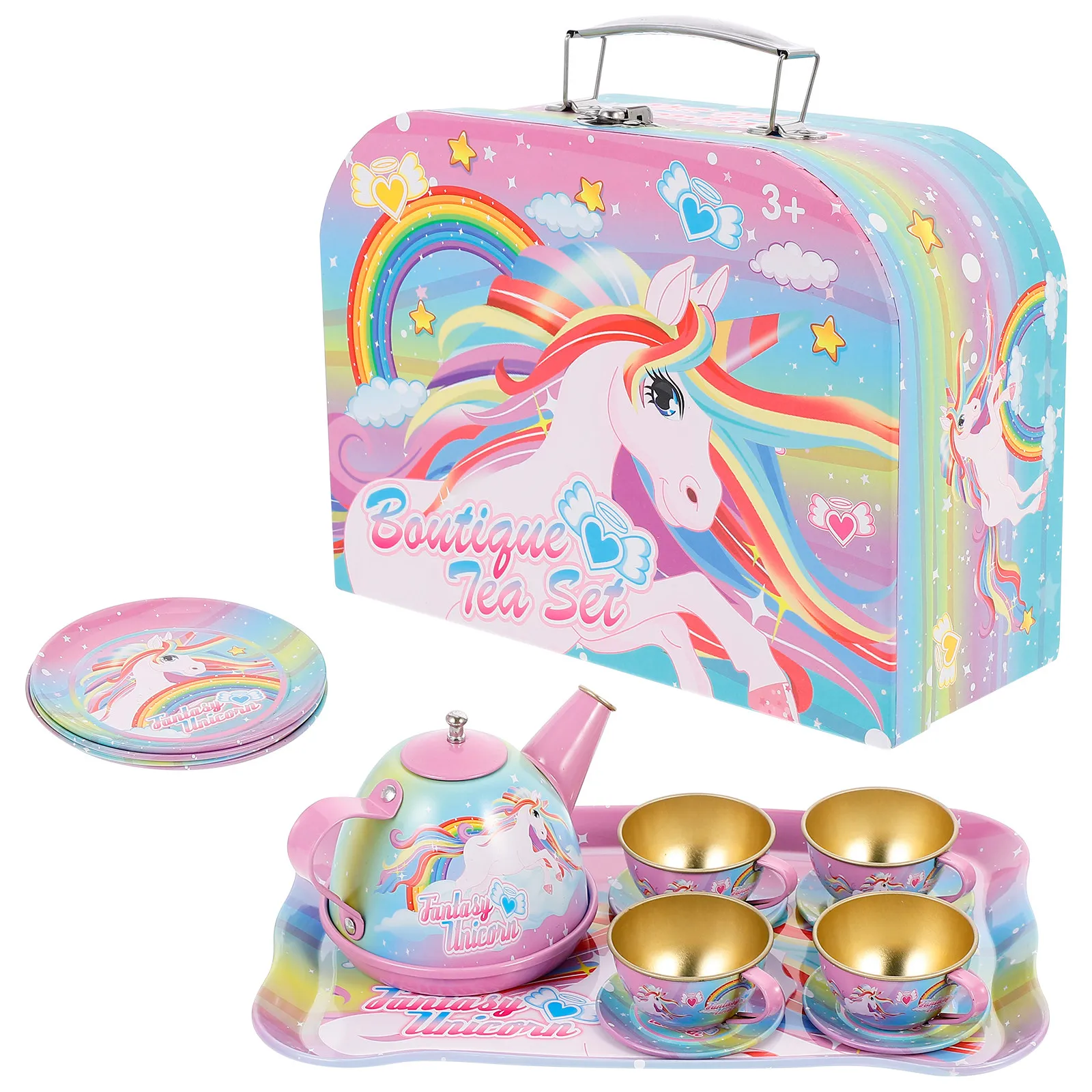

Pretend Play Kitchen Toys Kids Little Girls House Party Tea Playset Afternoon Making