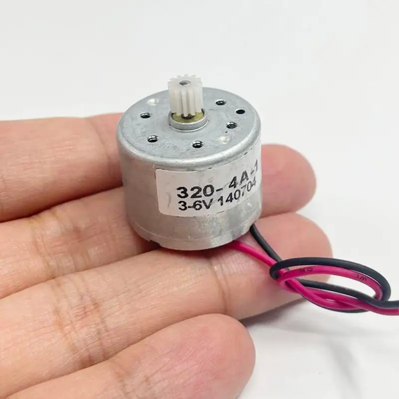 1/5 قطعة 12T البلاستيك والعتاد DIY بها بنفسك الطاقة الشمسية مروحة هواية لعبة نموذج تيار مستمر 3 فولت 5 فولت 6 فولت 7400 دورة في الدقيقة محرك صغير 320 مايكرو 24 مللي متر محرك المغزل المستديرة #2