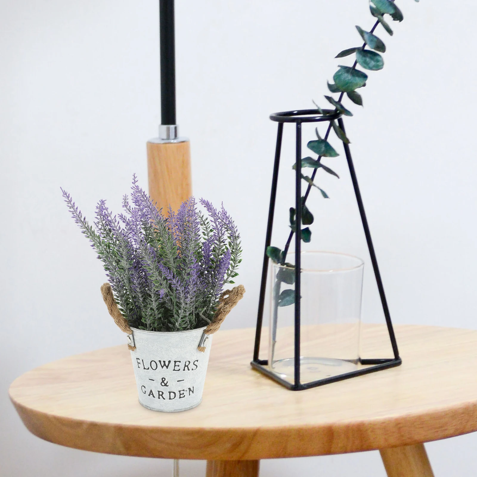

Flowers Simulated Lavender Ornaments Fake for Decoration Bonsai Tree Artificial Plants Home
