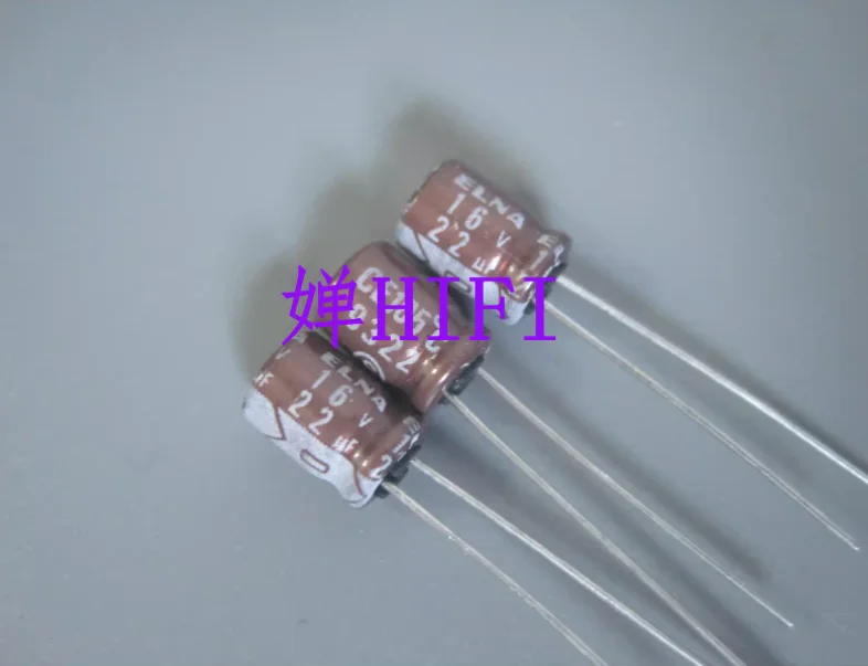 

30pcs/lot Original Japanese ELNA R2S 16v 22uf 5x7mm fever electrolytic capacitor free shipping