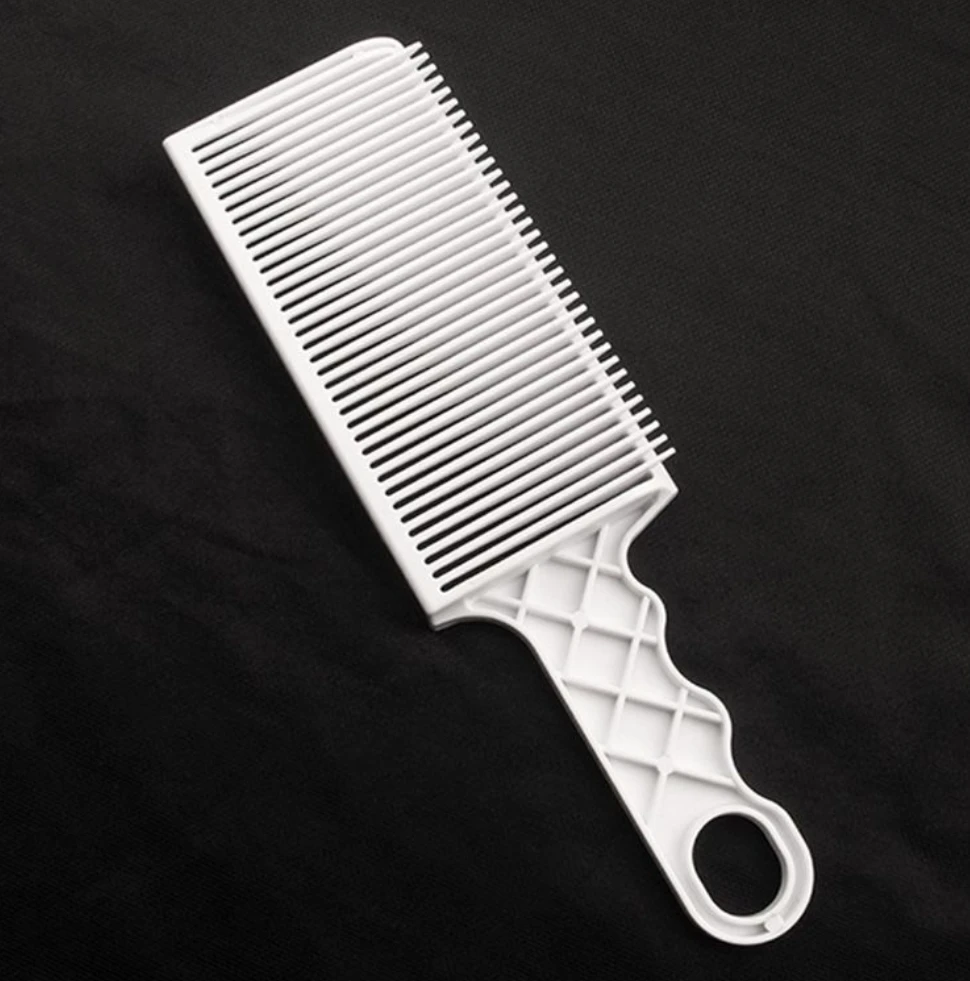 Professioneller Haarschneidekamm, Öl-Kopf-Push-Cut-Kamm, Nivellierender Friseurscheren-Positionierungskamm für Herren-Styling-Werkzeug