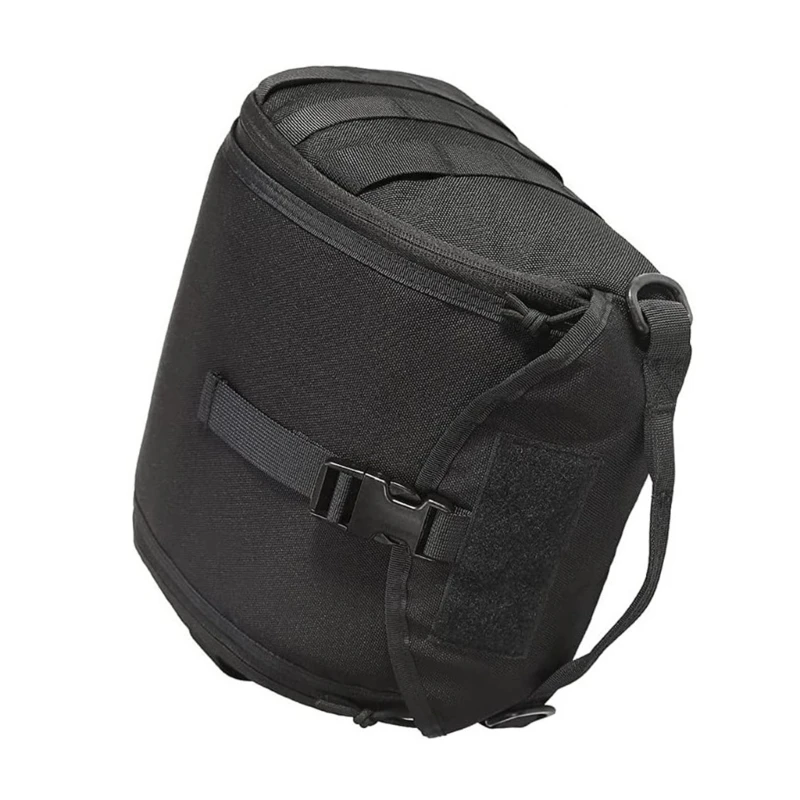 casque tactique E74B, pochette transport rangement Molles pratique pour le sport, chasse, le tir,