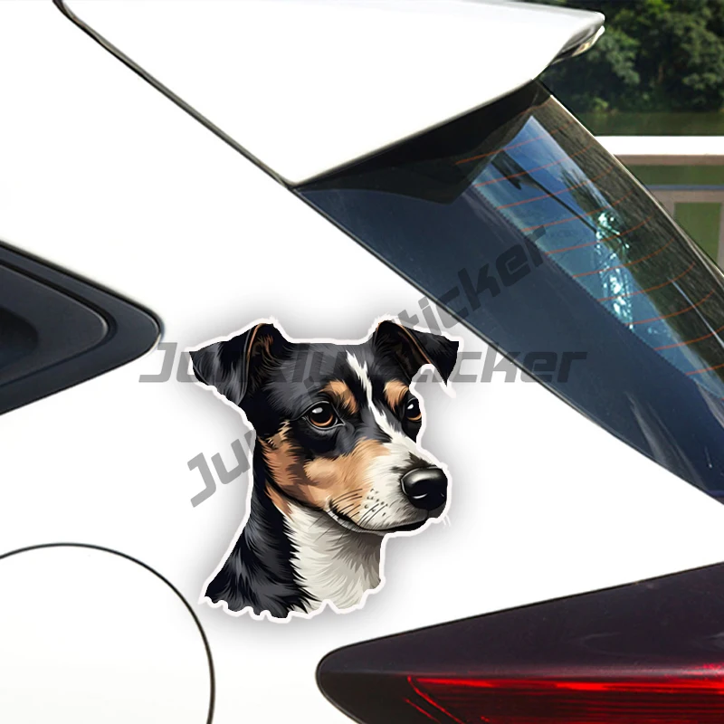

Car Sticker Decal Cute Jack Russell Terrier Sticker - Creative Niche Vinyl Car Stickers Waterproof Motorcycle Stickers