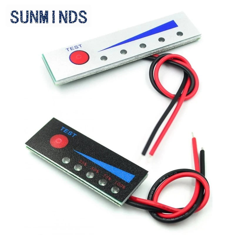 1S 2S 3S 4S 5S 6S 7S 4.2V-29.4V Lithium Battery Li-po Li-ion Capacity Indicator Board Power Display Charging Charge LED Tester