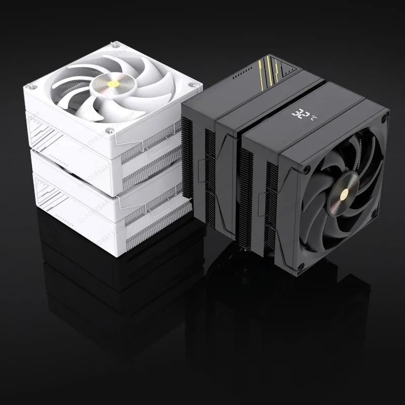 New Temp Display Screen 6 Heat Pipe Gamer Performance Dual Fan 4PIN Pulse Aluminum Alloy Fans Cooler PWM ARGB SYNC