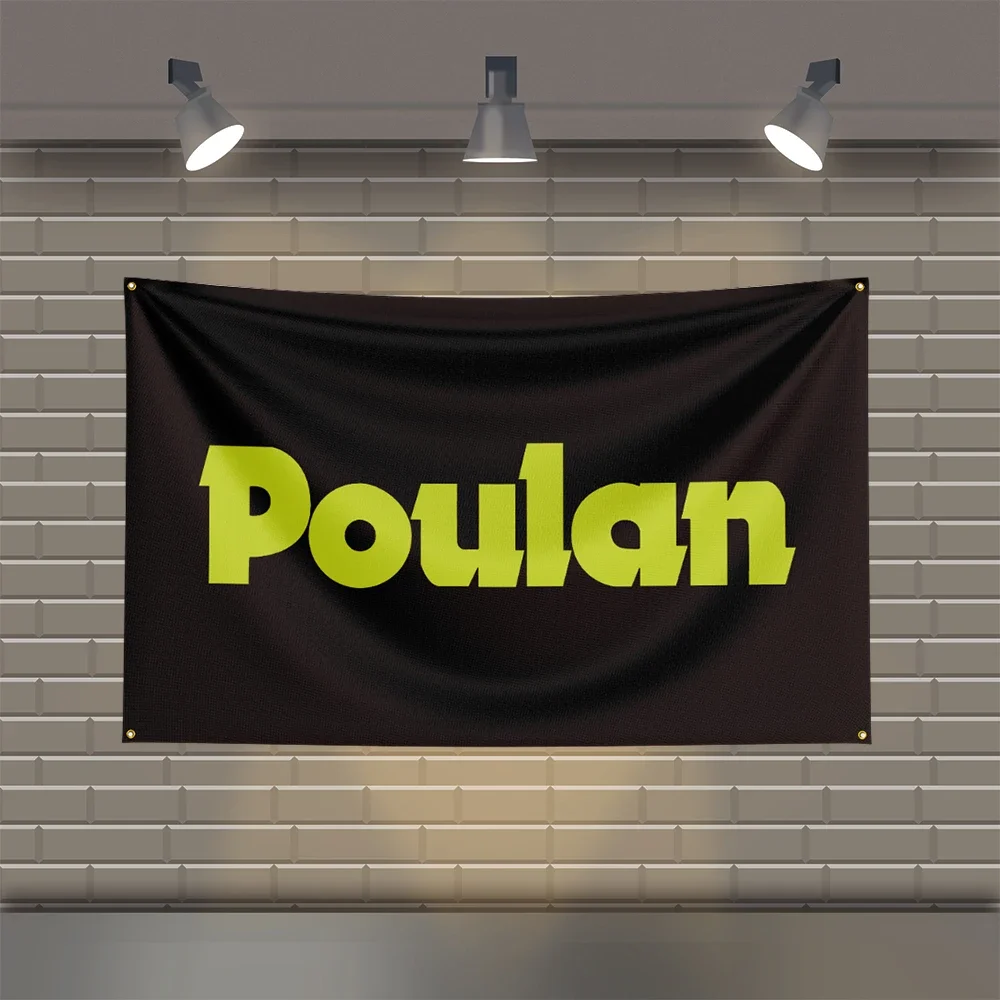 3x5 FT P-Poulans  Flag Polyester Printed Mechanical Tool Flags for Room Garage Decor