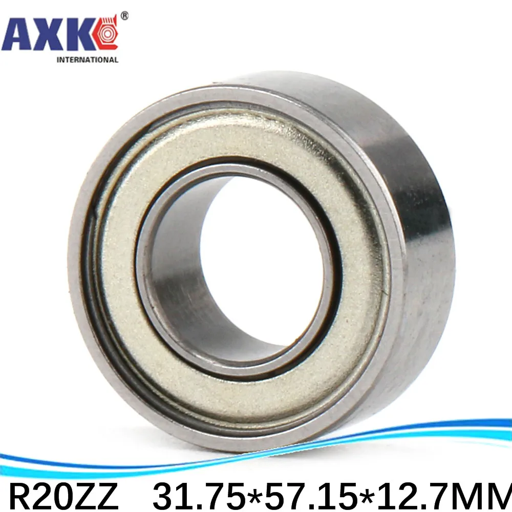 

R20 R20ZZ R20 ZZ Inch Bearing 31.75*57.15*12.7mm Deep Groove Ball Bearing AXK Steel Ra 0.8 Miniature R20 RS R20-2RS Machinery 99