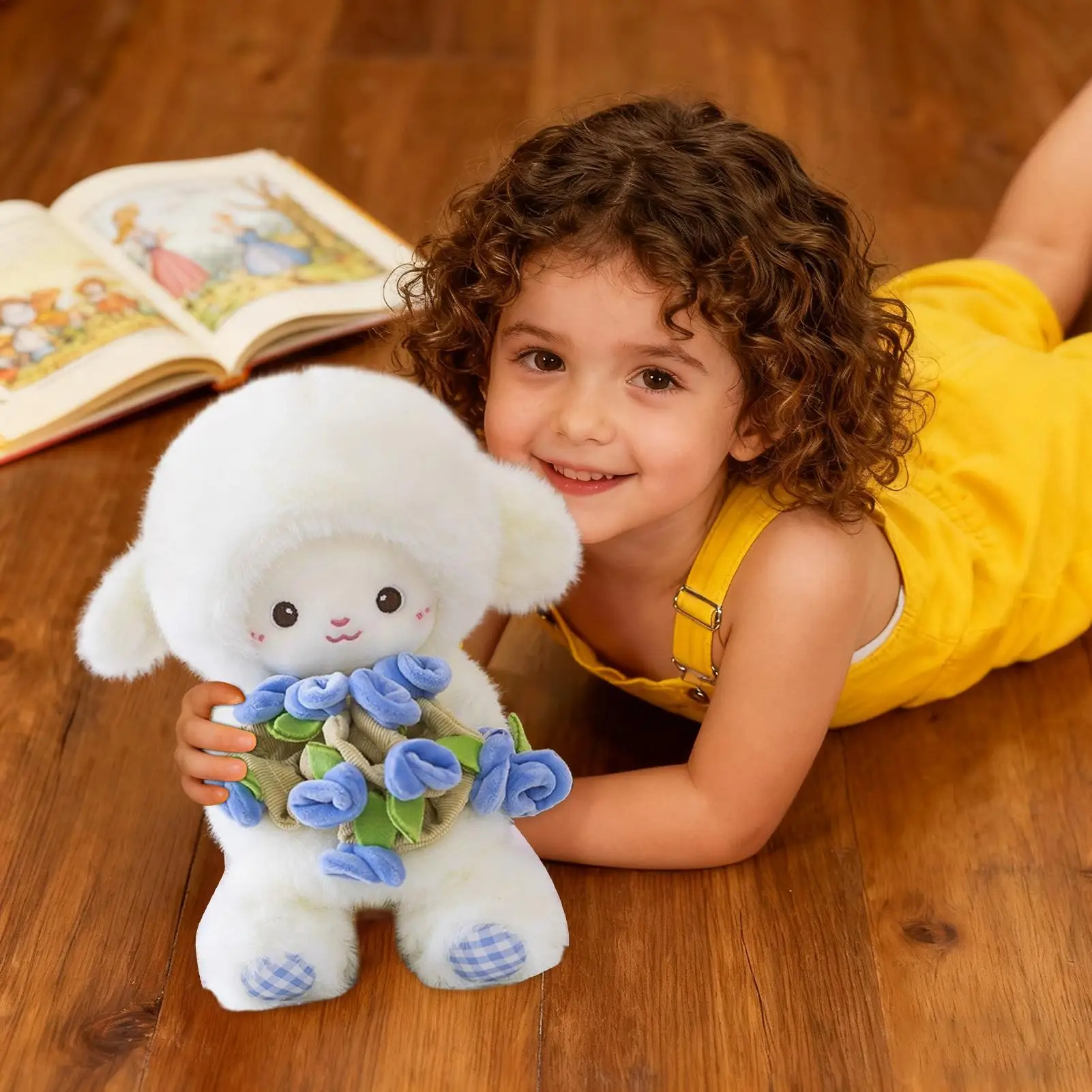 

Детское ягненко, плюшевая игрушка, 30 см, мягкая кукла, ягненок, плюшевая мягкая игрушка для спальни, гостиной, дивана, кровати, автомобиля, детской комнаты