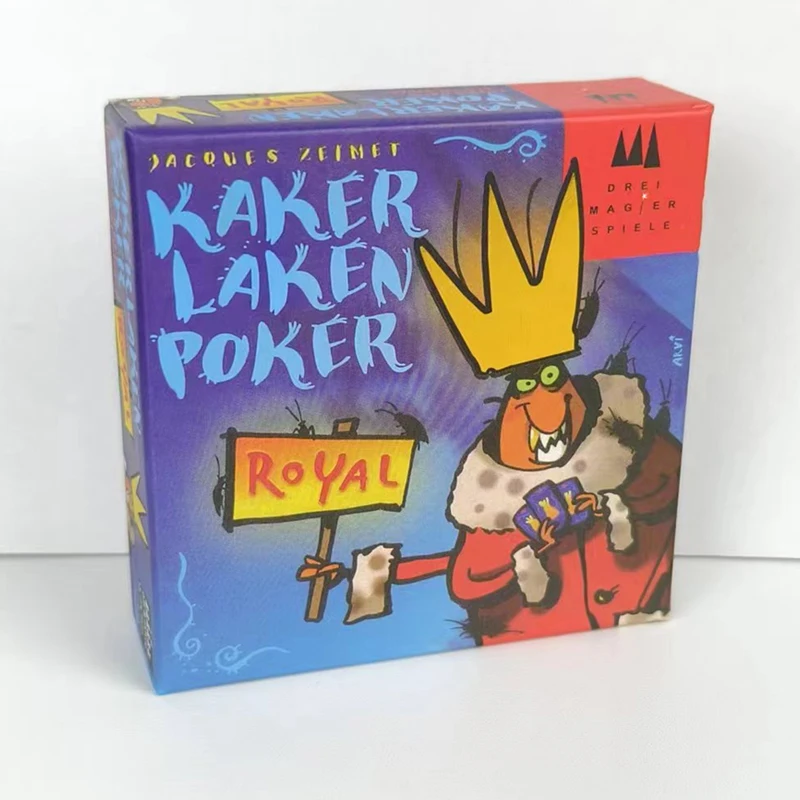 KAKER LAKEN POKER: ROYAL English Edition German Cockroach Cheating Moth Series German Adult Children Christmas Gift