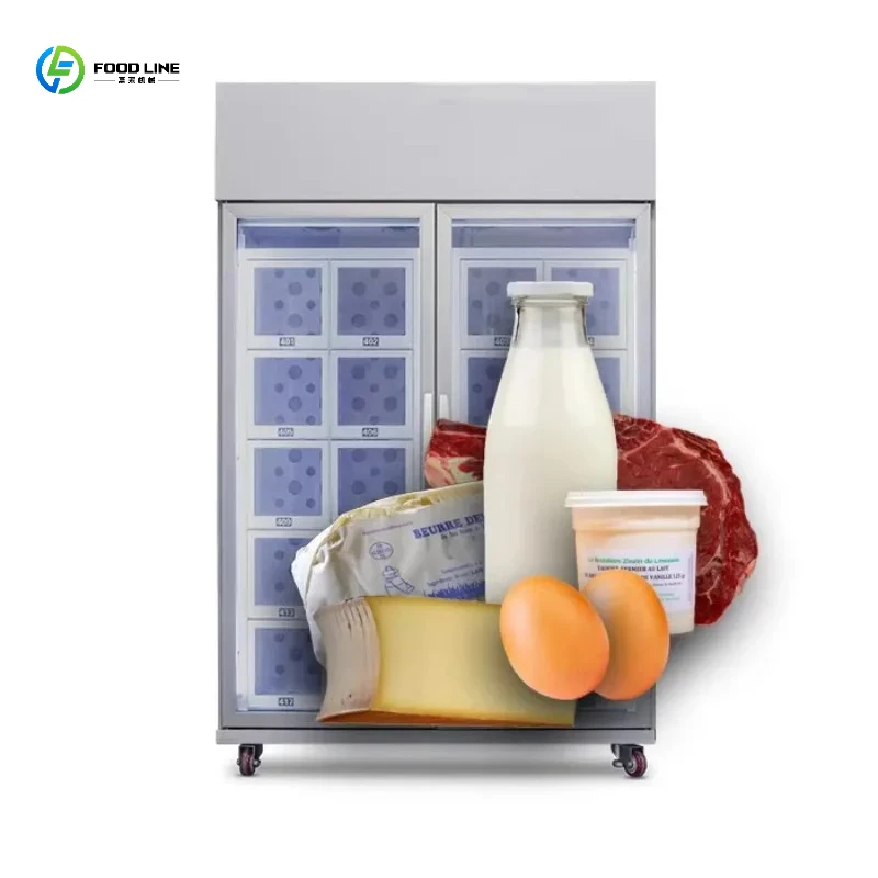 For Farm Owners Refrigerated Touch Screen Healthy Farm Food Fresh Chicken Egg Farm Fresh Produce Vending Machine Customized