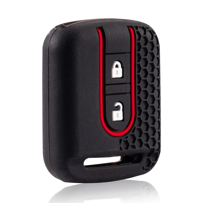 Silicone Car Key Case Cover For Nissan Primera X Trail T-31 Pathfinder Navara Qashqai J10 J11 Note Tiida Keychain Accessories view 3