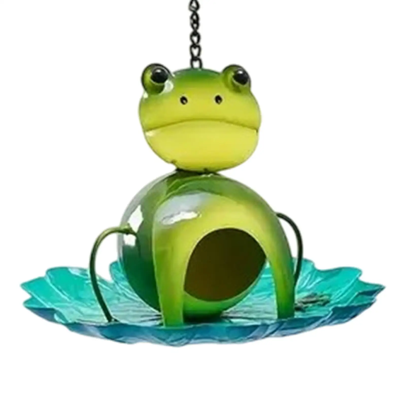 Hanging Bird Feeder Decorative Creative Compact Feeding Tool Metal Bird Food