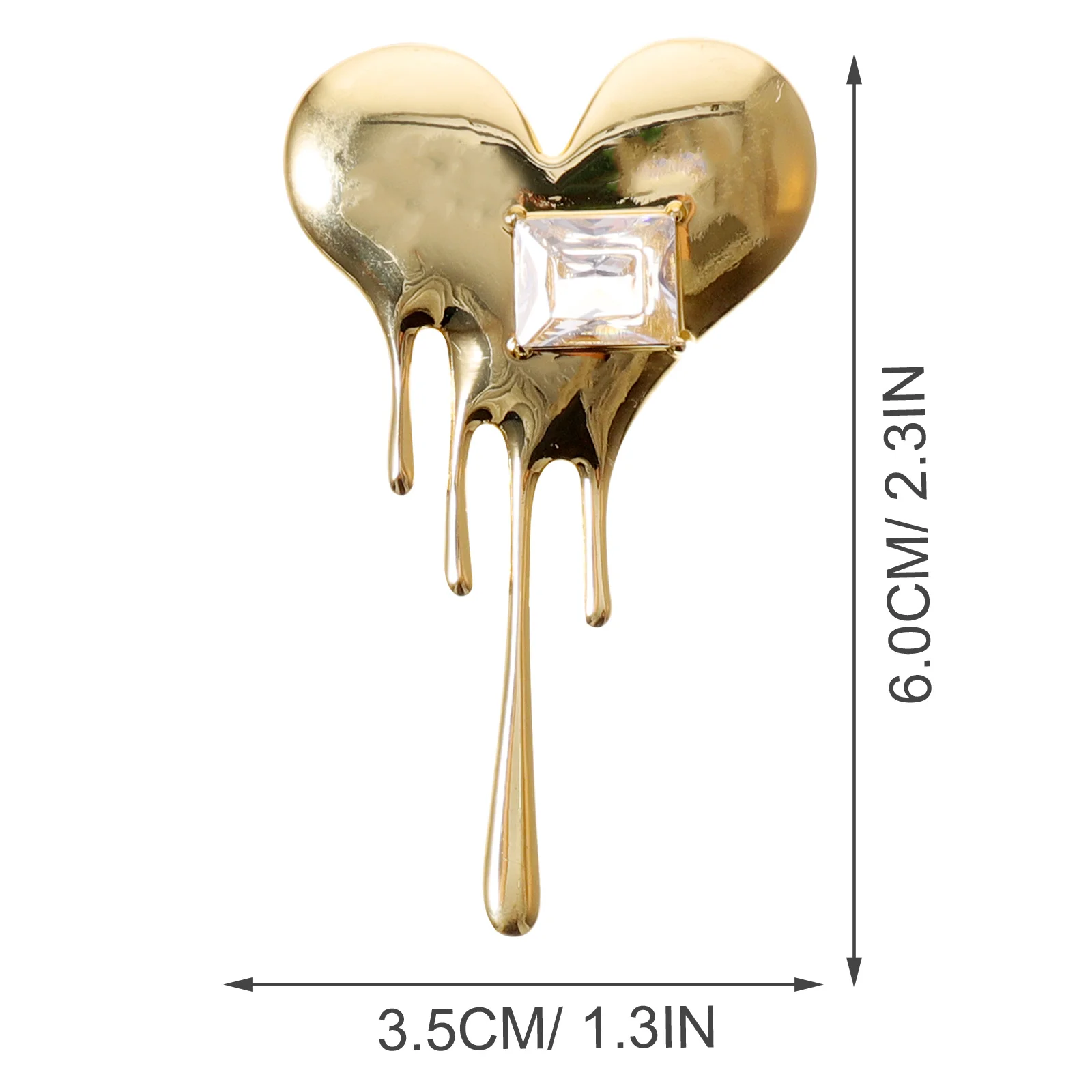سبيكة بروش دبوس على شكل قلب هدية عيد الحب النساء الملابس شارة اكسسوارات القلب بروش التلبيب دبوس دبابيس للنساء