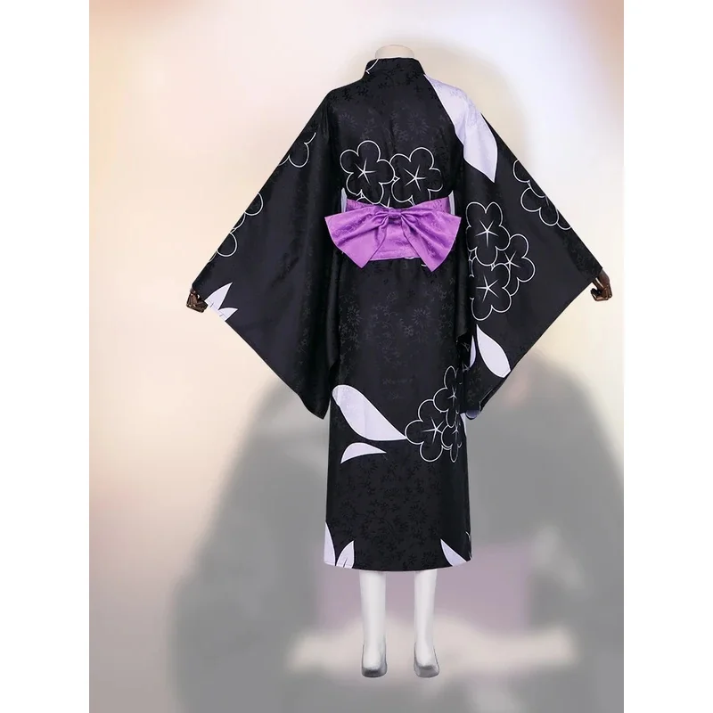 

NewMarin Kitagawa Cosplay Costume Kimono Anime My Dress Up Darling Marin Kitagawa Cute Black Kimono Suit Halloween Party Uniform