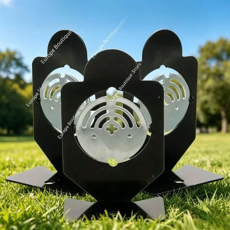 Small Shoot Targets Portable Targets Metal Practicing Targets Rotary Exercise for Training Rotary Exercise