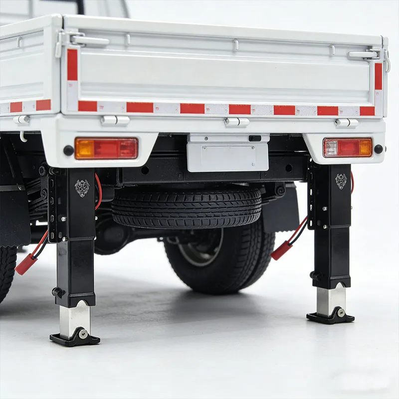 

RC 1/14 Model LESU electric bracket foot semi-trailer trailer lift metal leg horse leg RC modelLS-A0006 Truck DIY Accessory Toy
