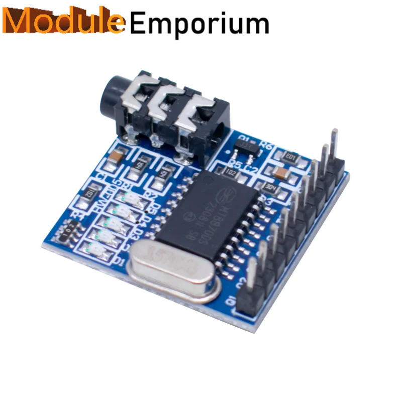 MT8870 DTMF Spraakdecoderingsmodule Telefoonmodule Spraakbesturingsmodule voor het bellen van telefoons