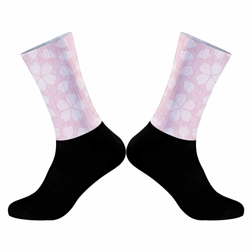 ใหม่Breathable 2024 และกระจายความร้อนกีฬากลางแจ้งถุงเท้า,Unisexกลางลูกวัวถุงเท้าขี่จักรยาน,กีฬาถุงเท้าจักรยาน