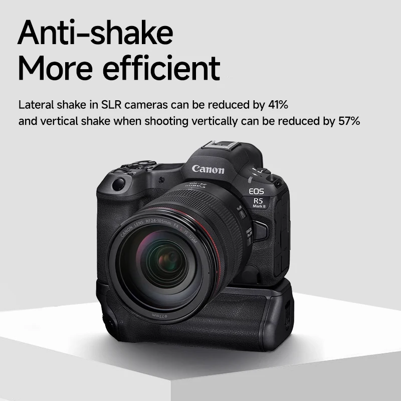 

BG-R20 Battery Grip for Canon EOS R5 R5II R6 R6II Vertical Grip