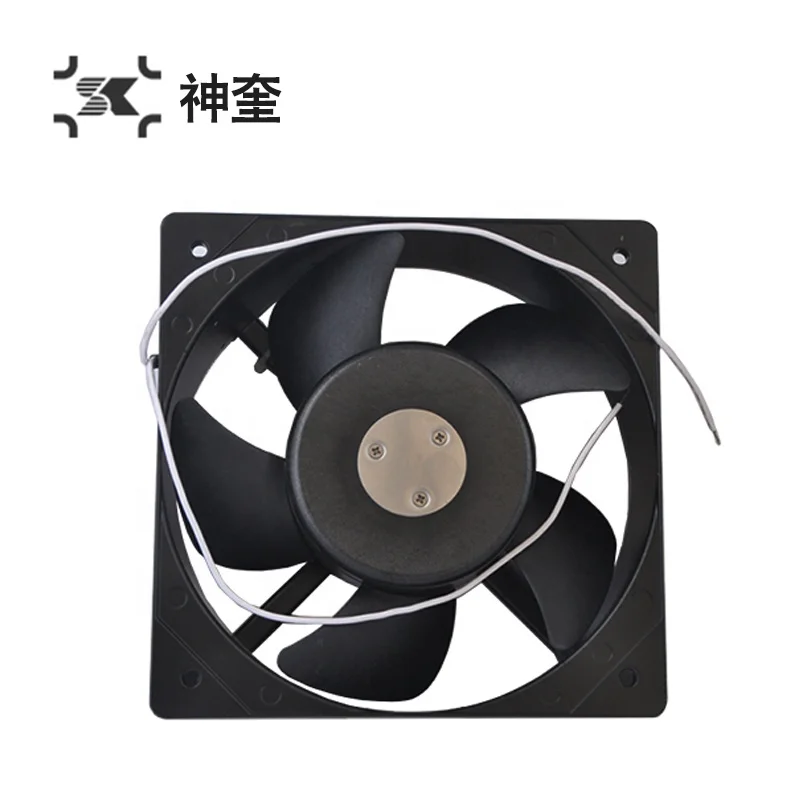 SHENG KWEI SK205AP-22-1 240V AC  620CFM 2850rpm 65W 0.49A 620CFM 2850RPM Ball Bearing Cabinet Axial Flow Cooling Fan