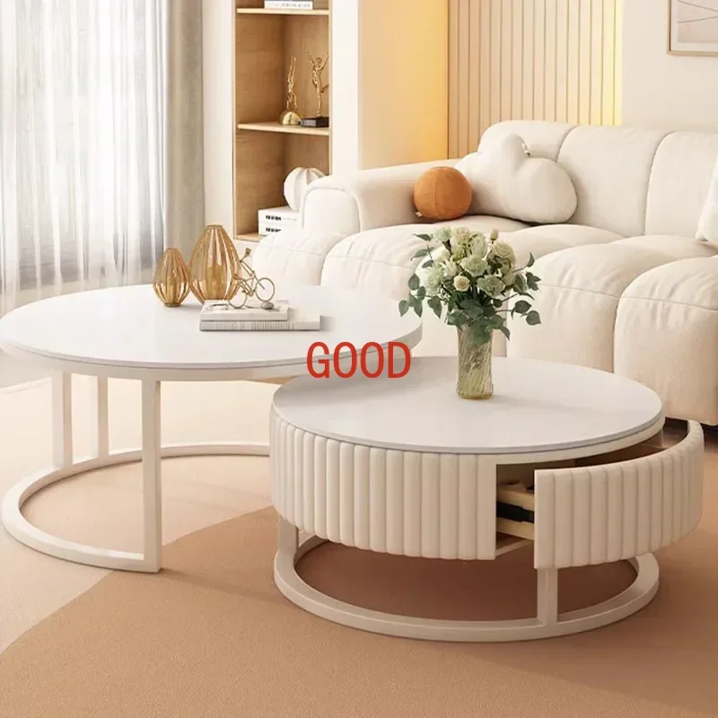 

Designer Organizer Coffee Table Clear Round Kitchen Photo Album Coffee Table Mechanism Unique Mesa Auxiliar Entrance Furniture