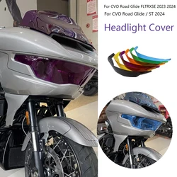For Harley CVO Road Glide FLTRXSE Road Glide ST Headlight Cover Headlamp Protector Guard Fairing Motorcycle Accessories 2024