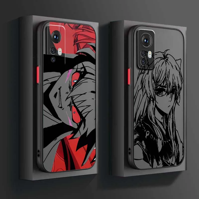 เคสโทรศัพท์ลายอนิเมะอินุยาฉะสุดเท่ สำหรับ Xiaomi 14T 13T 13 12T 12 12S 11T 11 11i 10 10T Ultra Pro Lite แบบด้านโปร่งแสง
