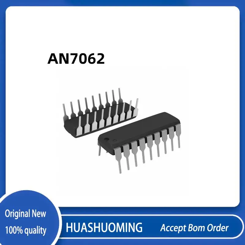 2PCS-5PCS/LoT AN7062 7062 DIP18