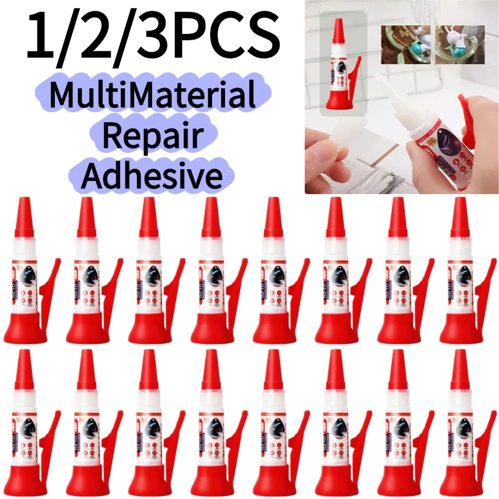 1/2/3PCS*20ml Powerful Solder Quick Dry Quick Glue High-Strength Oily Welding Super Glue MultiMaterial Repair Adhesive