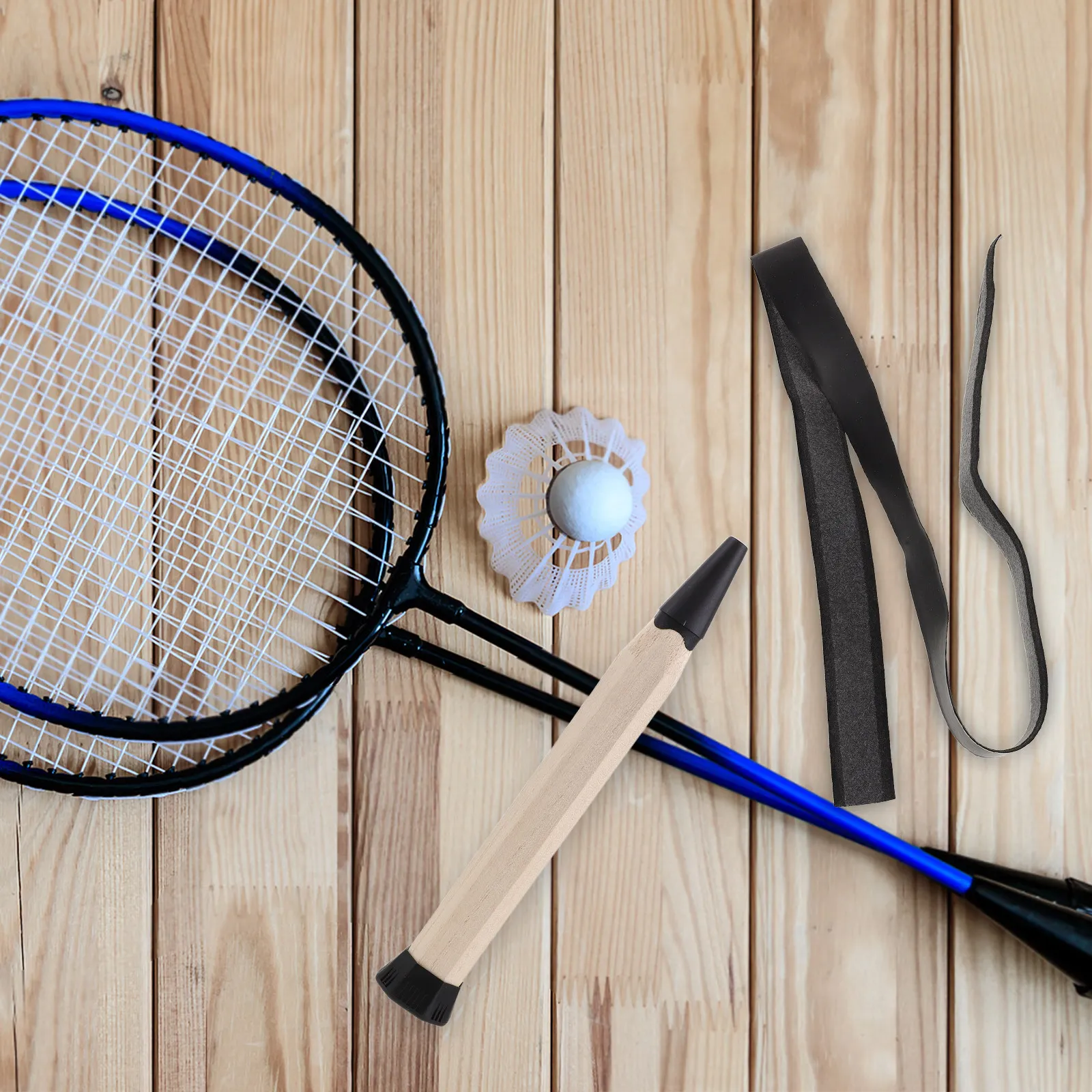 Badminton Racket Carbon - Badminton Racket Wooden Handle Replacement Nonslip