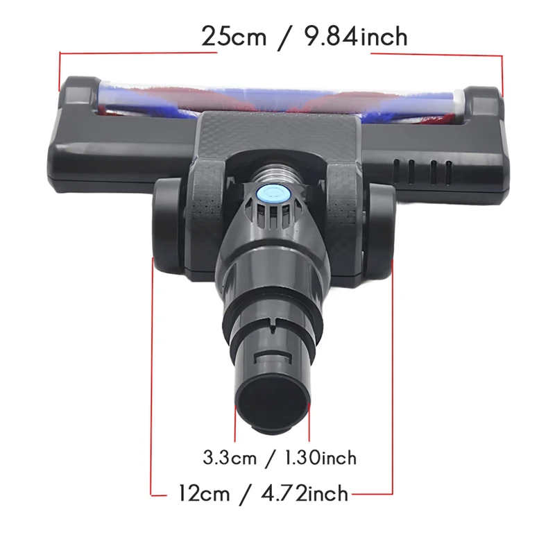 Promozione! Per INSE N6/N6S/N650 Sostituzione Spazzola Per Pavimenti Per Elettrico Tenuto In Mano Senza Fili Aspirapolvere Pezzi di Ricambio