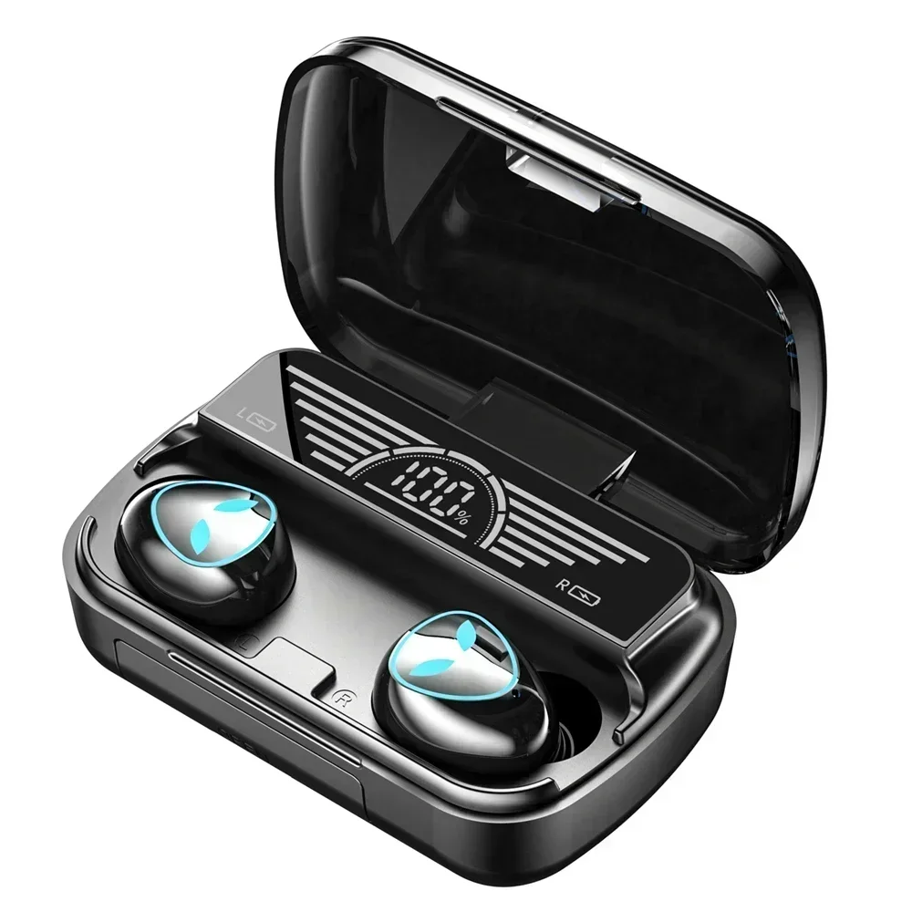

Headphones BT 5.3 Earphones Waterproof Ai Smart 3D Touch Stereo Earbuds TWS-M20 Wireless Noise Reduction Control Headsets