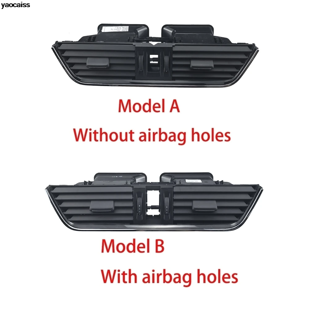 

Car Front Central Dashboard Air Conditioning AC Vent Grille Outlet Assembly For Skoda Octavia 2015-2021 5E0820951 5E0820951CZLL