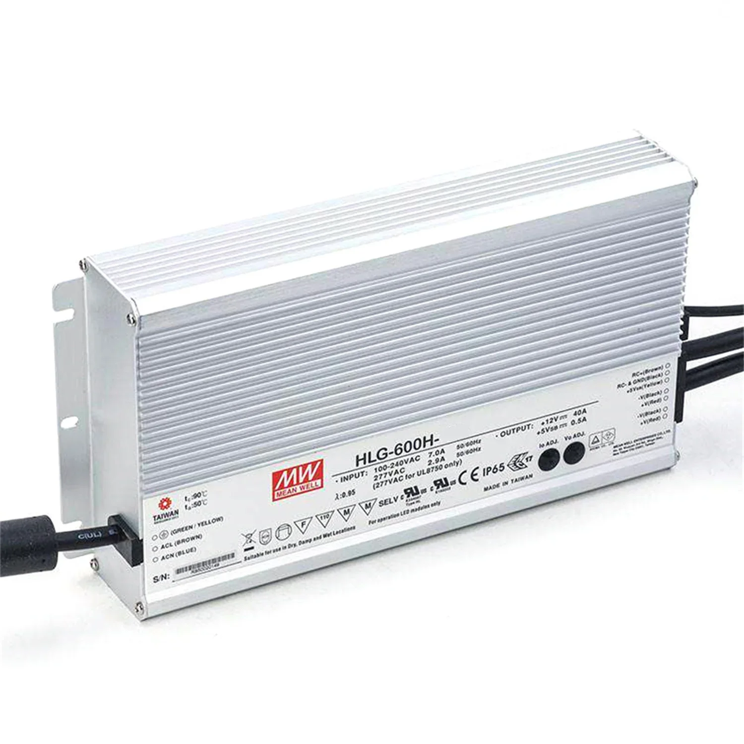 Mean Well HLG-600H-… - image