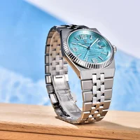 PAGANI DESIGN PDYS027 Relojes de pulsera mecánicos automáticos Miyota 8215 homenaje en forma de panal Reloj de acero inoxidable de zafiro para hombres