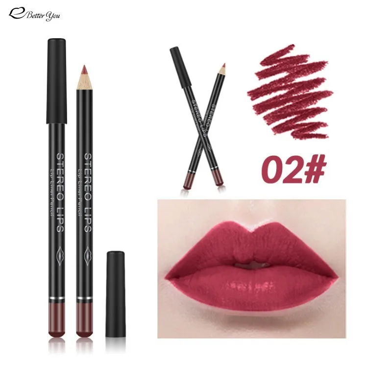 12 pc matte lipstick lipliner, trucco nudo trucco duraturo mantieni il set di penne per rossetto non sbiadisce. Set lipliner, impermeabile, resistente al sudore