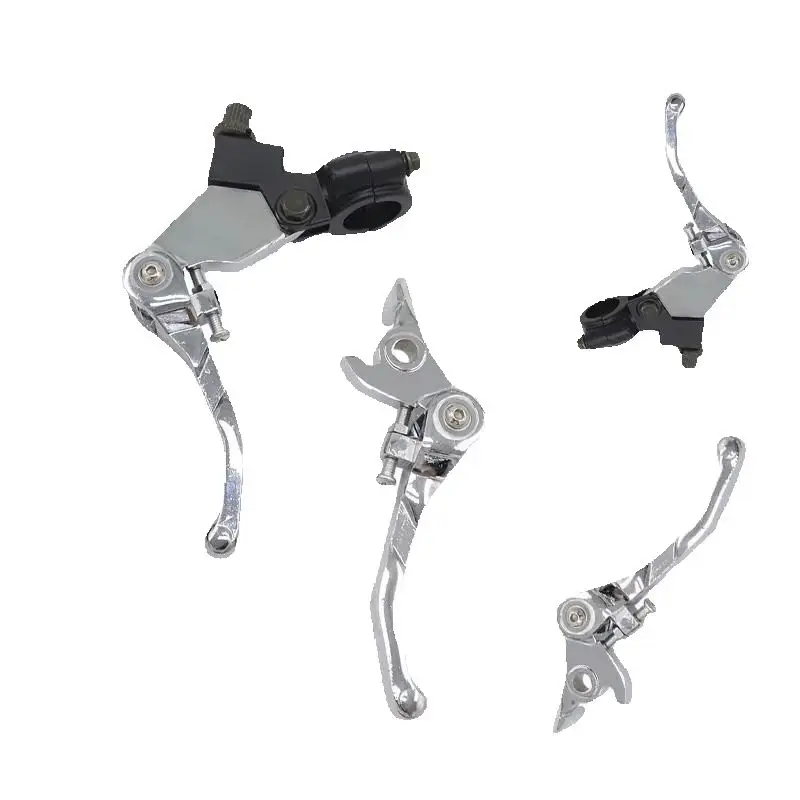 140cc 125cc 110cc Pit Dirt Bike Chrome Folding Clutch Brake Lever For 7/8