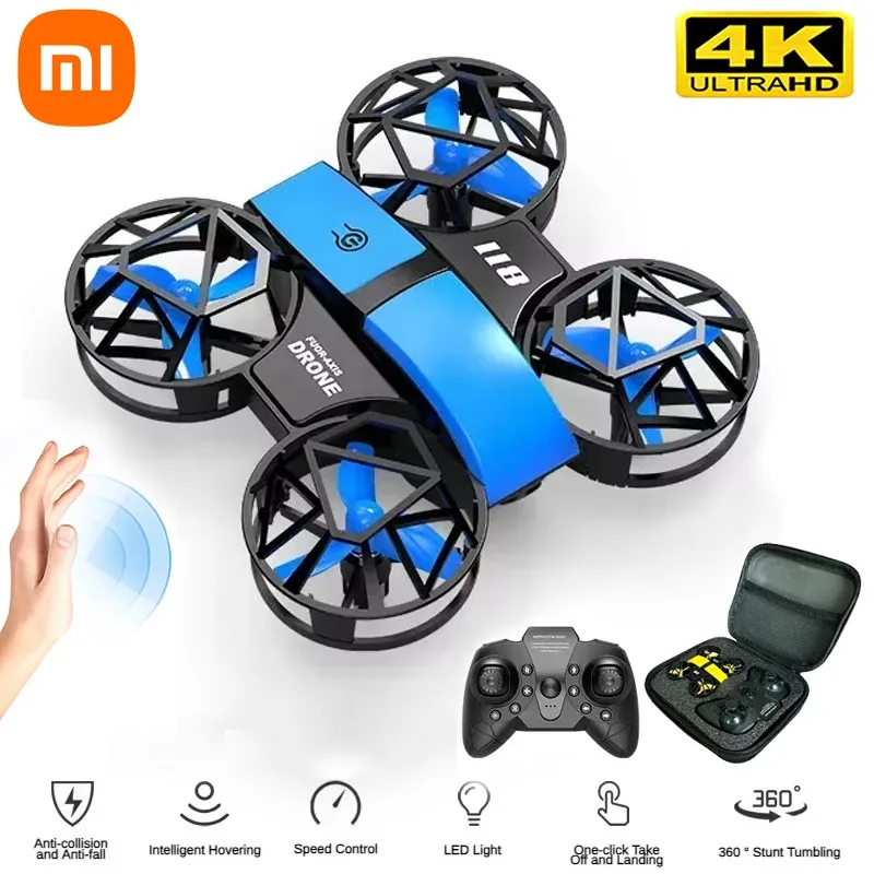 Xiaomi Mini Drone 4K HD con cámara gran angular de 1080P WiFi RC Drone altura mantener Drones helicóptero niños juguetes 4DRC Quadcopter