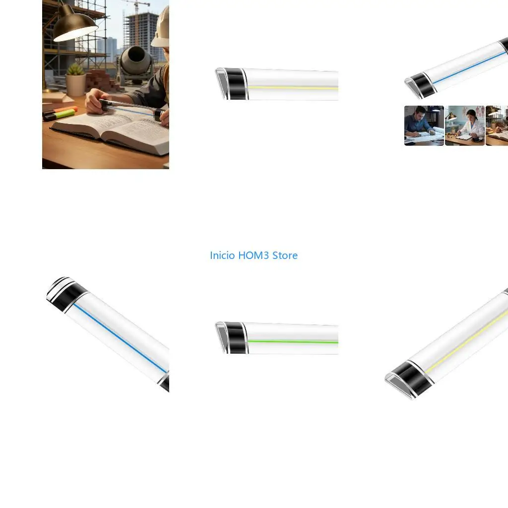A5YD 2x Lens Rulers with Sliding 6 Inch Improves Clearance for Knitting Card Game Clear Gift