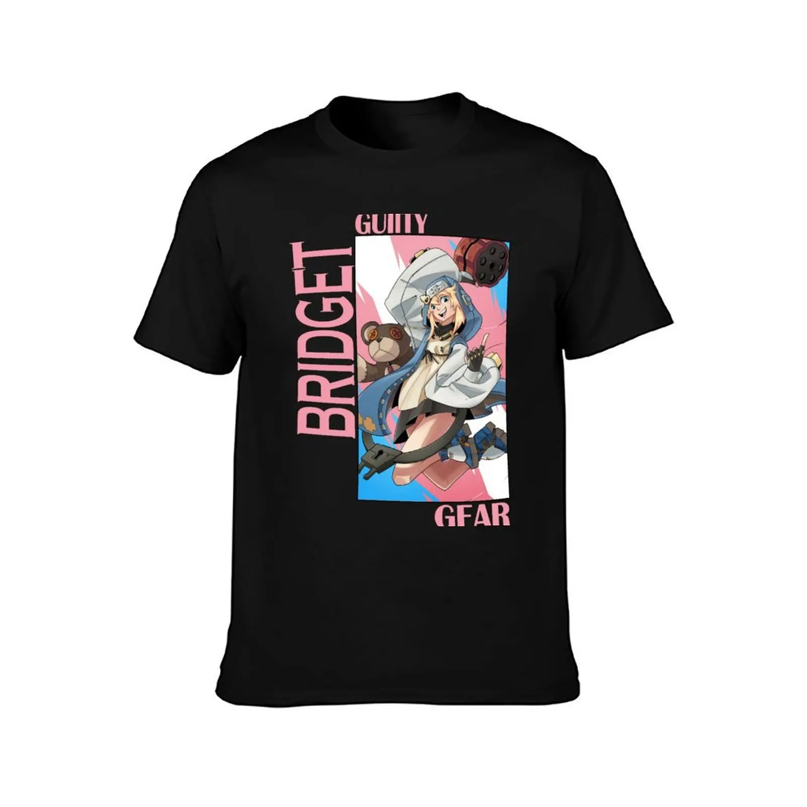 Guilty Gear Bridget T-Shirt Casual Trendy Streetwear Tee Shirt