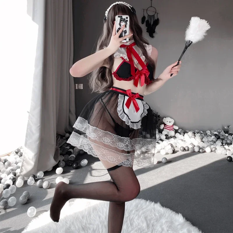 

Горячее нижнее белье Jimiko, сексуальное женское нижнее белье, Эротическая юбка, кавайная форма, сексуальная одежда для вечевечерние