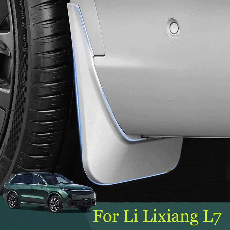 

For Li Lixiang L7 2024 2025 Car Wheel Mud Flaps Splash Guards MudFlaps Front Rear Fender TPE Mudguards Protector