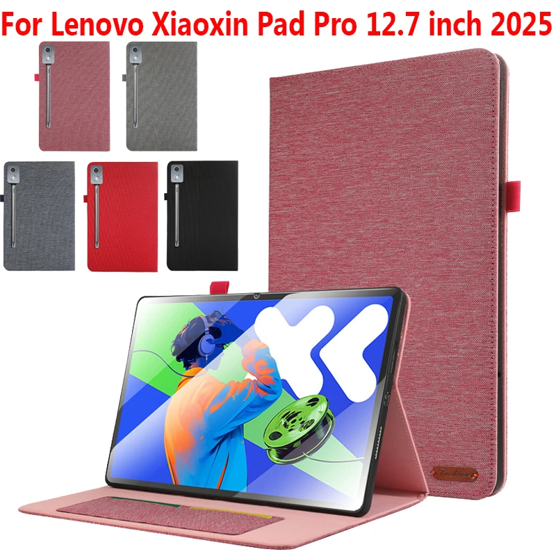 

Shockproof Flip Smart Case for Lenovo Xiaoxin Pad Pro 12.7 2025 TB373FU TB375FC 12.7 inch